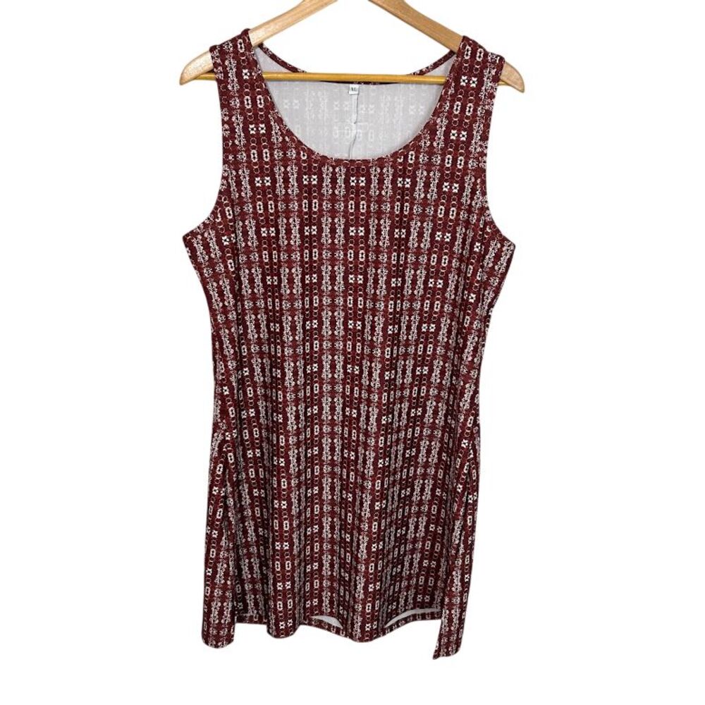 Nuu Muu Alpenglow Scoop Dress XL Sleeveless Back Pocket Stretch Quick Dry